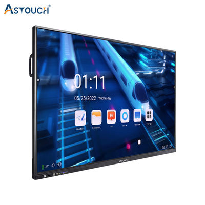 86 Inch Quad Core 4k Interactive Touch Panel Display And Signage Multimedia Content