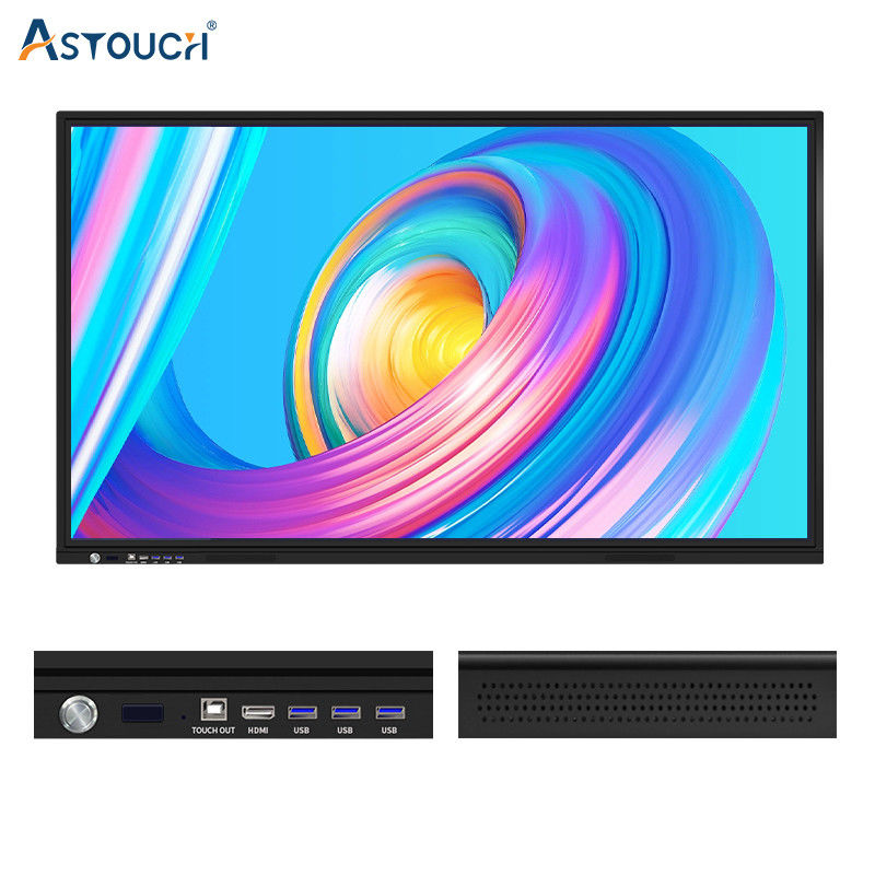 86 Inch Quad Core 4k Interactive Touch Panel Display And Signage Multimedia Content